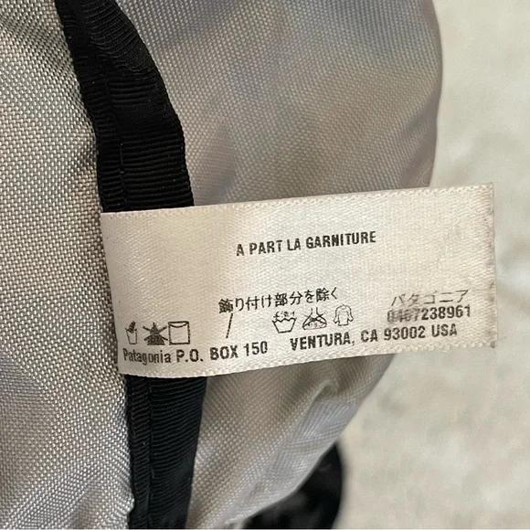 Patagonia Half Mass Laptop Messenger Bag Commuter Briefcase Orange Black - Picture 10 of 16